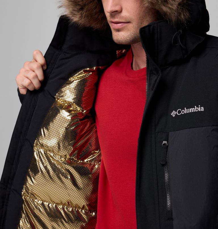 Men's Marquam Peak Fusion II Parka - Tall, Color: Black, image 6