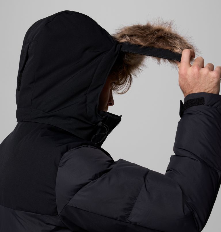 Men's Marquam Peak Fusion II Parka - Tall, Color: Black, image 10