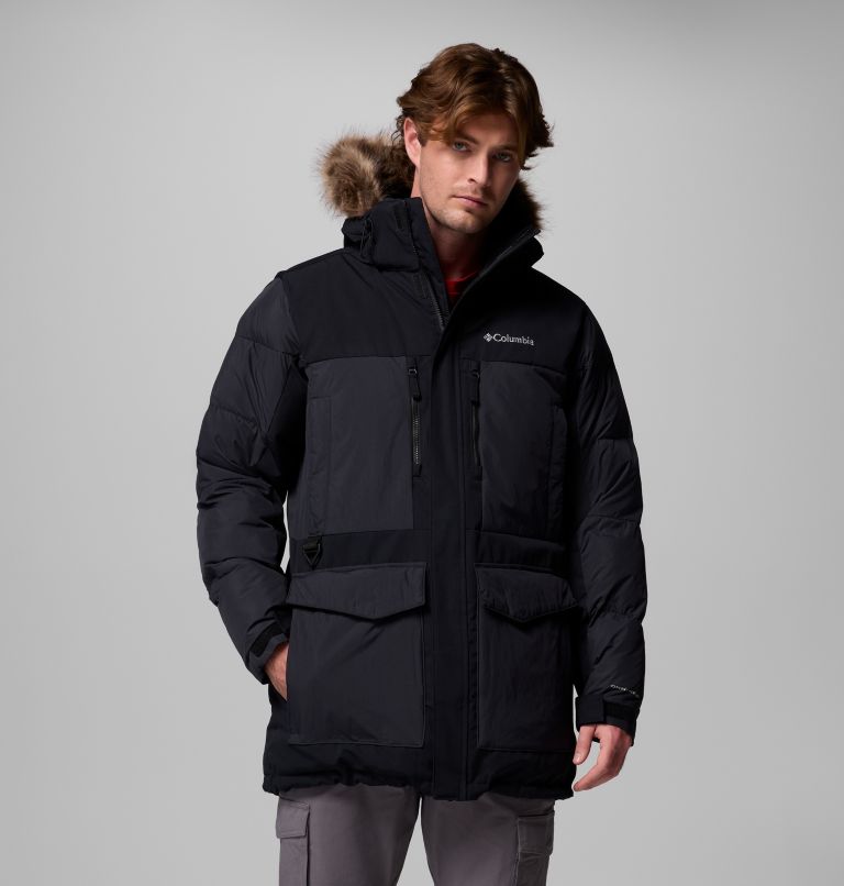Men's Marquam Peak Fusion II Parka - Tall, Color: Black, image 1