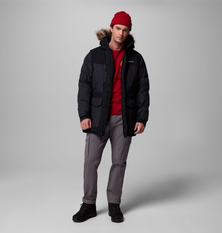 Men's Marquam Peak Fusion II Parka - Tall, Color: Black, image 2