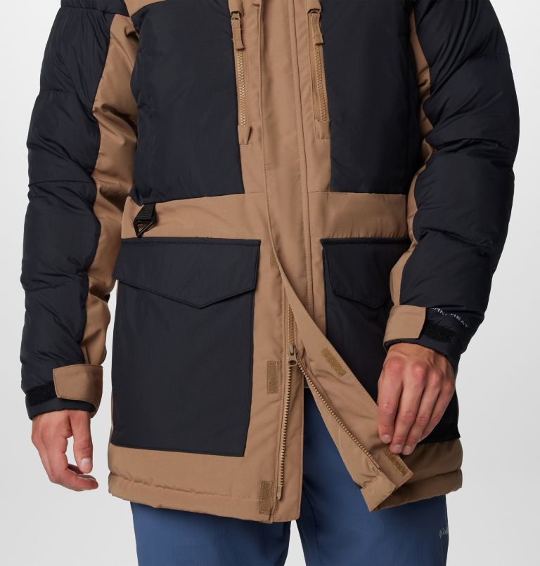 Men's Marquam Peak Fusion II Parka - Tall, Color: Delta, Black, image 12