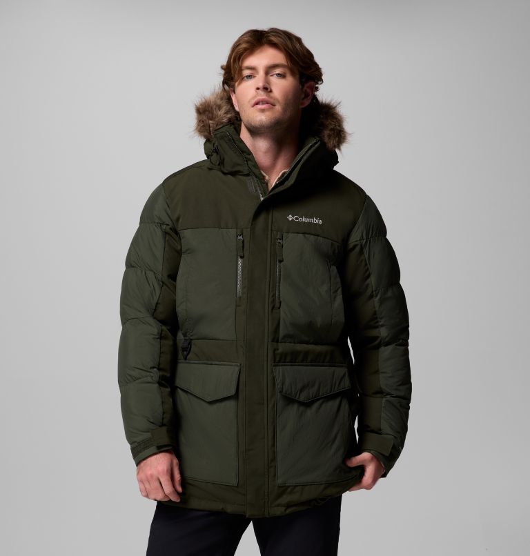 Parka Marquam Peak Fusion II pour hommes – Grandes tailles, Color: Greenscape, image 1