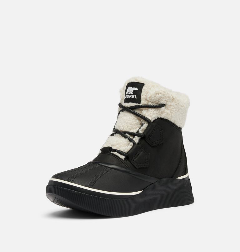 Women's OUT N ABOUT IV Chillz Waterproof Boots, Color: Black, Chalk, image 8