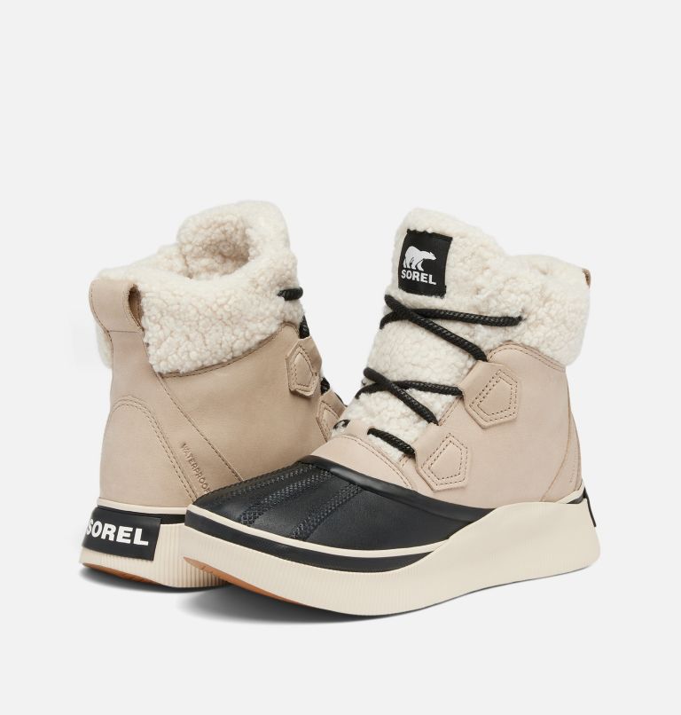 OUT N ABOUT IV Chillz Women's Waterproof Boot, Color: Omega Taupe, Black, image 9
