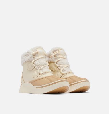 Women's OUT N ABOUT IV Chillz Waterproof Boots, Color: Honey White, Canoe, image 2