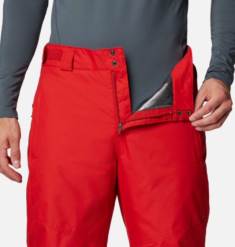 Men's Bugaboo V Waterproof Ski Pant, Color: Sail Red, image 6