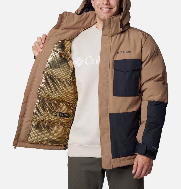 Men's Marquam Peak Fusion II Hooded Jacket, Color: Delta, Black, image 5