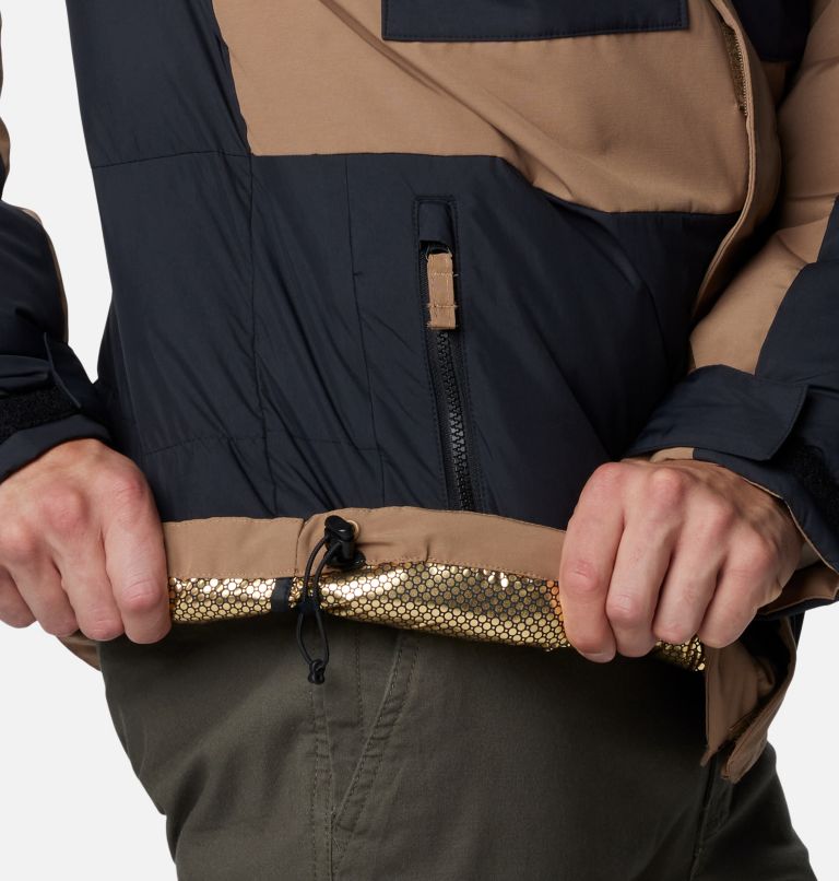 Men's Marquam Peak Fusion II Hooded Jacket, Color: Delta, Black, image 9