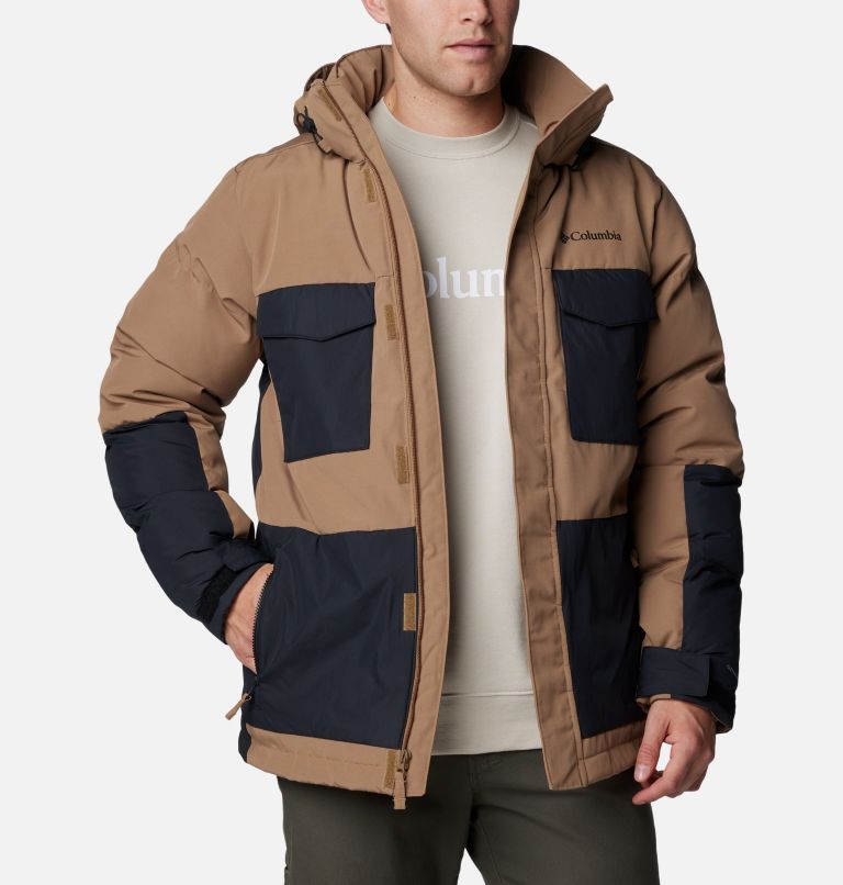 Men's Marquam Peak Fusion II Hooded Jacket, Color: Delta, Black, image 10
