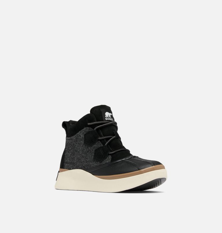 OUT N ABOUT IV Classic Women's Waterproof Boot, Color: Black, Chalk, image 7