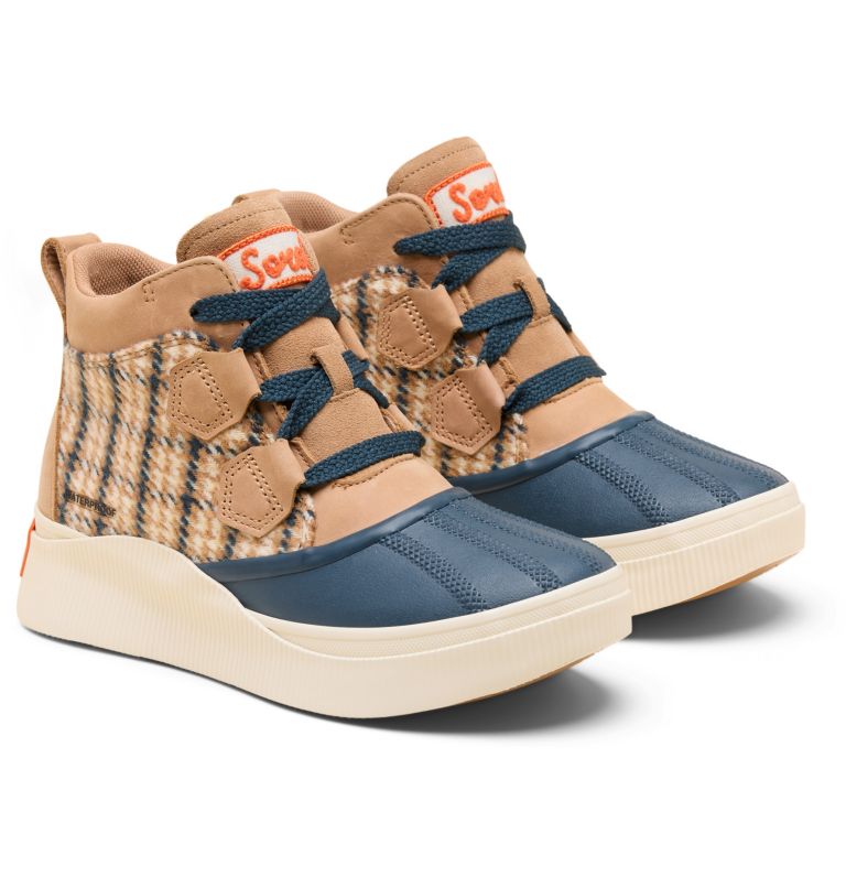 Women's OUT N ABOUT IV CLASSIC Waterproof Boots, Color: Tawny Buff, Night Shadow, image 2