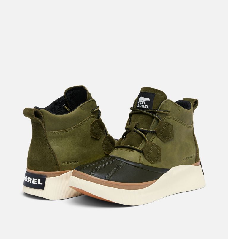 OUT N ABOUT IV Classic Women's Waterproof Boot, Color: Utility Green, Black, image 9