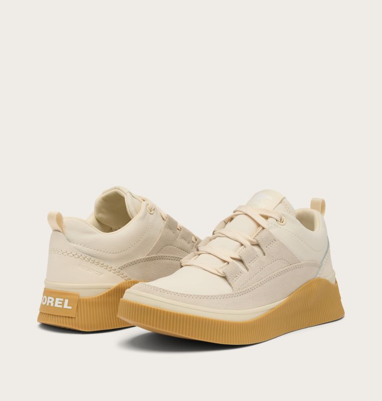 Women's OUT N ABOUT IV Waterproof Sneakers, Color: Chalk, Gum 16, image 8
