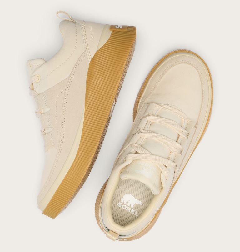 Women's OUT N ABOUT IV Waterproof Sneakers, Color: Chalk, Gum 16, image 4