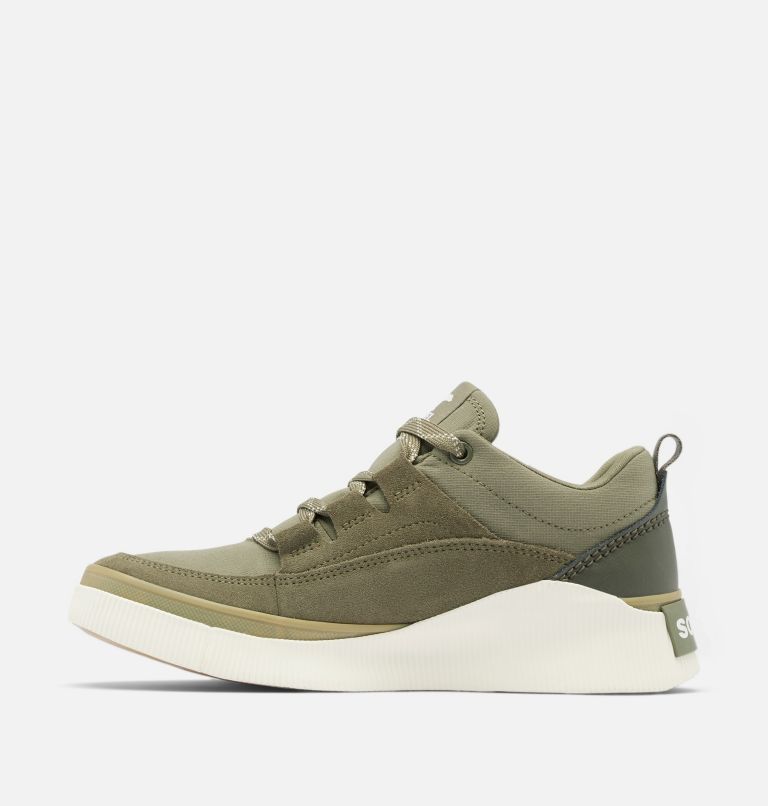 Women's OUT N ABOUT IV Waterproof Sneakers, Color: Stone Green, Chalk, image 4