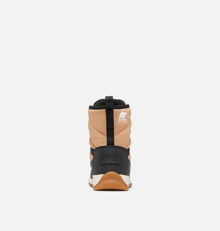 Women's WHITNEY II PLUS LACE Waterproof Snow Boots, Color: Tawny Buff, Black, image 3