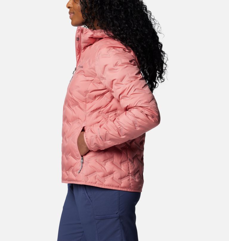 Chaqueta de plumón con capucha Delta Ridge para mujer, Color: Pink Agave, image 3