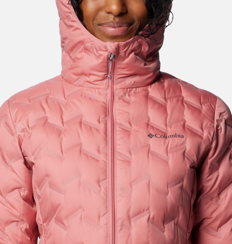 Chaqueta de plumón con capucha Delta Ridge para mujer, Color: Pink Agave, image 4