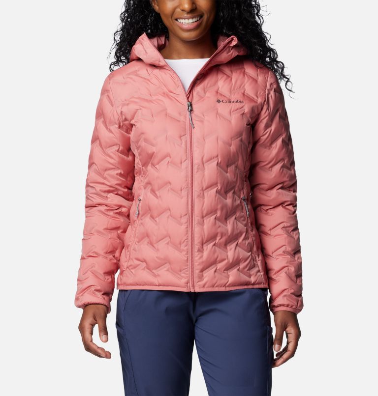 Chaqueta de plumón con capucha Delta Ridge para mujer, Color: Pink Agave, image 1