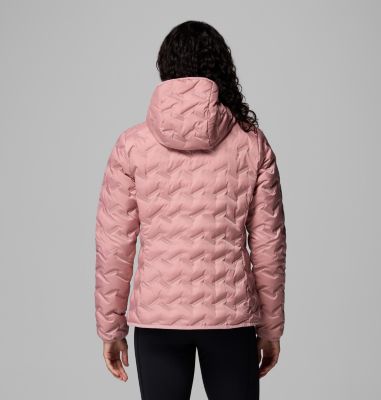 Chaqueta de plumón con capucha Delta Ridge para mujer, Color: Eraser Pink, image 3