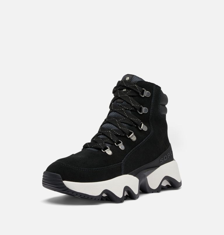 Women's KINETIC IMPACT CONQUEST PLUS Waterproof Sneaker Boots, Color: Black, Sea Salt, image 8