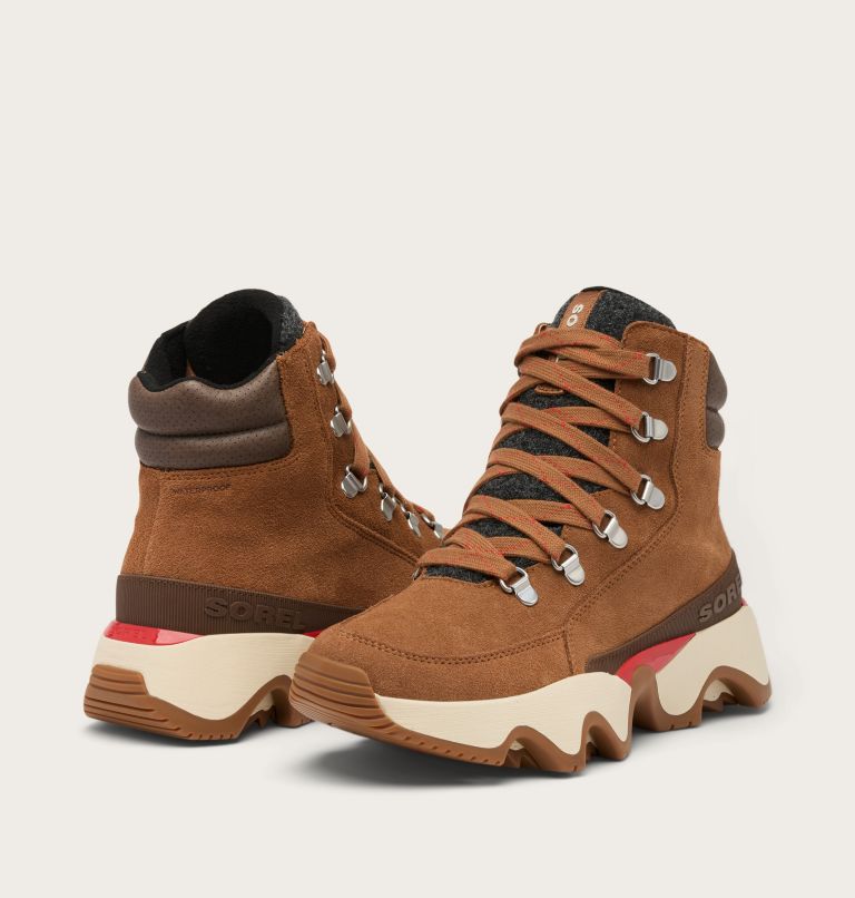 KINETIC Impact Conquest Plus Women's Waterproof Boot, Color: Velvet Tan, Tobacco, image 8