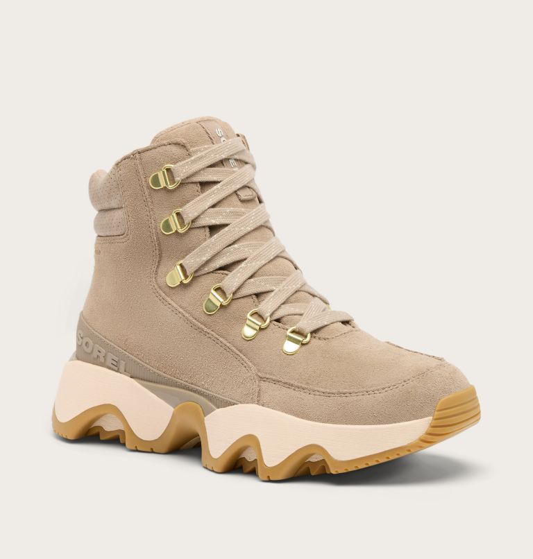 Scarponcini impermeabili stile sneakers KINETIC IMPACT CONQUEST PLUS da donna, Color: Omega Taupe, Gum 17, image 3