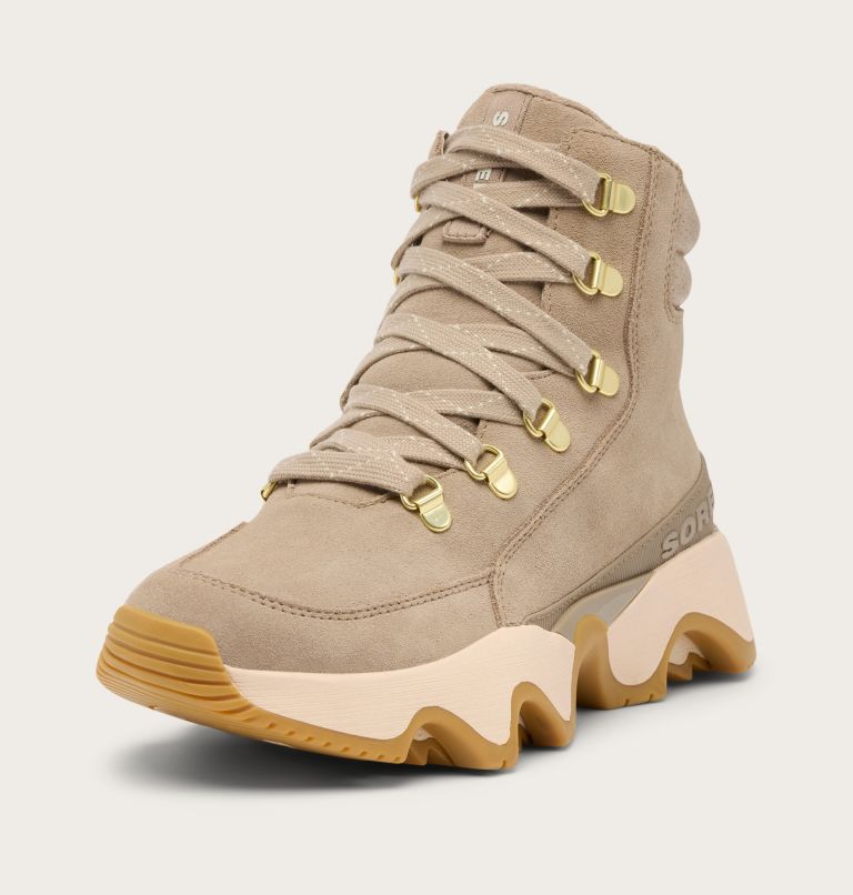 Scarponcini impermeabili stile sneakers KINETIC IMPACT CONQUEST PLUS da donna, Color: Omega Taupe, Gum 17, image 4