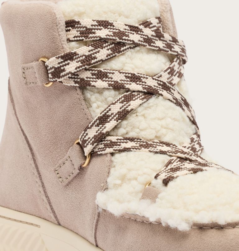 Women's ONA AVE ALPINE Waterproof Winter Boots, Color: Crushed Clay, Chalk, image 10