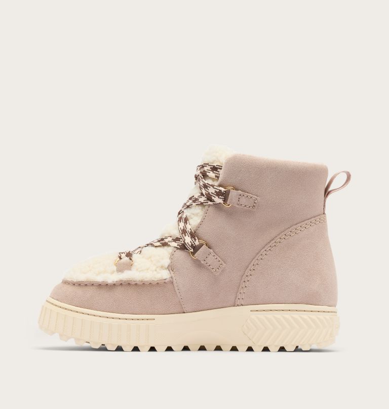Women's ONA AVE ALPINE Waterproof Winter Boots, Color: Crushed Clay, Chalk, image 4