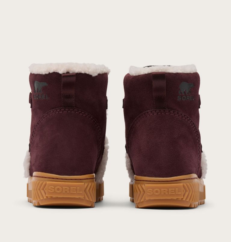Women's ONA AVE ALPINE Waterproof Winter Boots, Color: Redwood, Gum 2, image 2