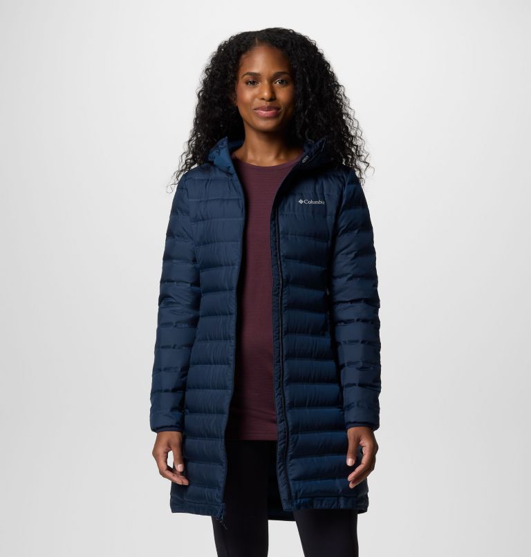 Women s Lake 22 II Down Long Hooded Jacket