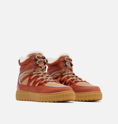 ONA AVE Bottes de randonnée imperméable pour femme, Color: Sanguine, Arctic Sea, image 10