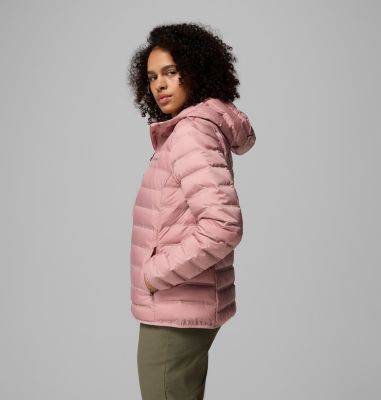 Chaqueta de plumón con capucha Lake 22 II para mujer, Color: Eraser Pink, image 4