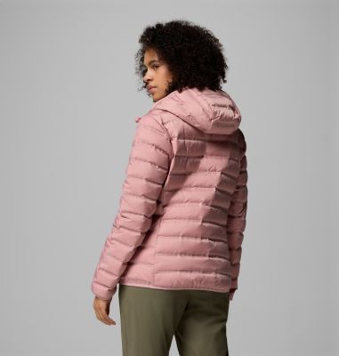 Chaqueta de plumón con capucha Lake 22 II para mujer, Color: Eraser Pink, image 3