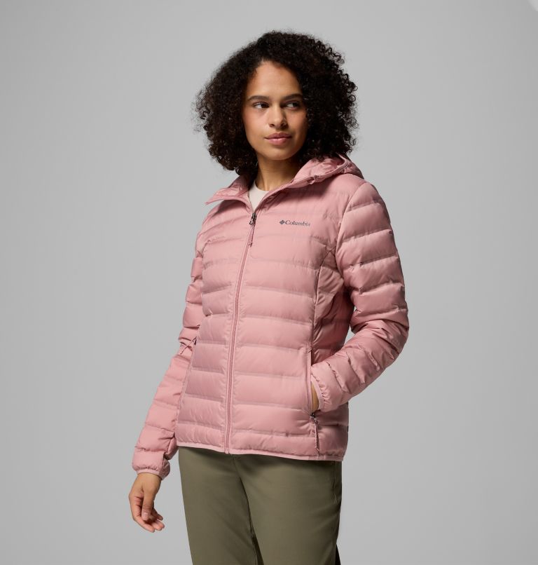 Lake 22 II Daunenjacke mit Kapuze für Frauen, Color: Eraser Pink, image 1