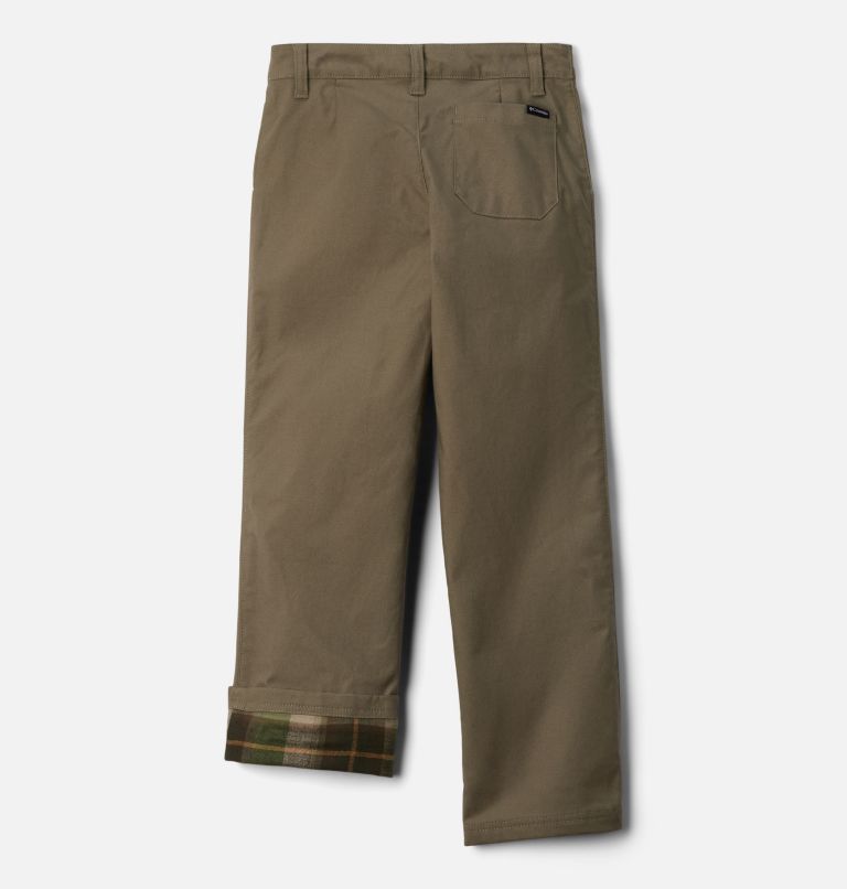 Boys' Mt Explorer Lined Pants, Color: Stone Green, image 2