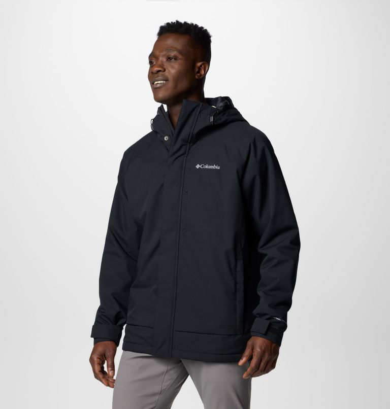 Mens black waterproof jacket on sale