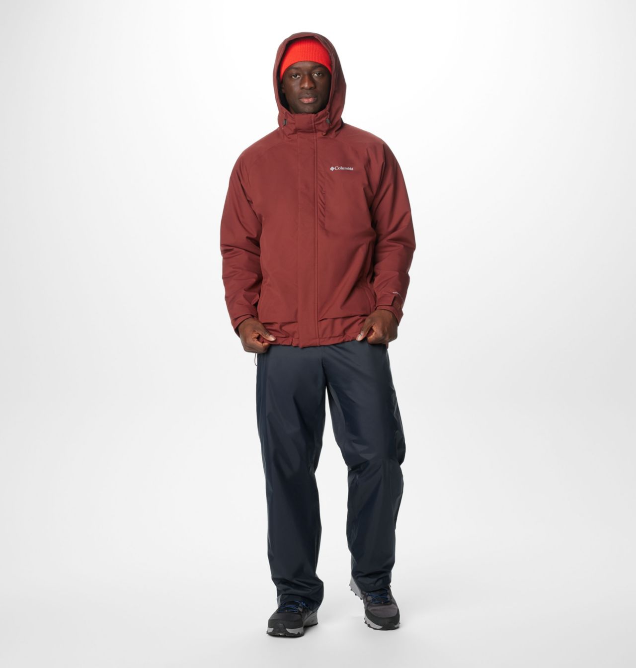 Men's Black Mesa™ Rain Jacket | 681 | L 12