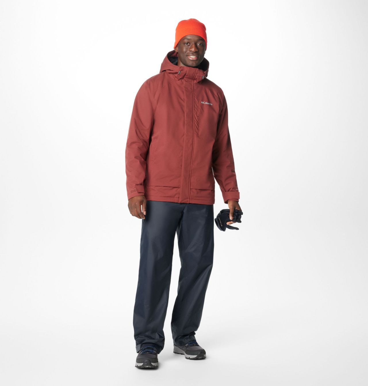 Men's Black Mesa™ Rain Jacket | 681 | L 3
