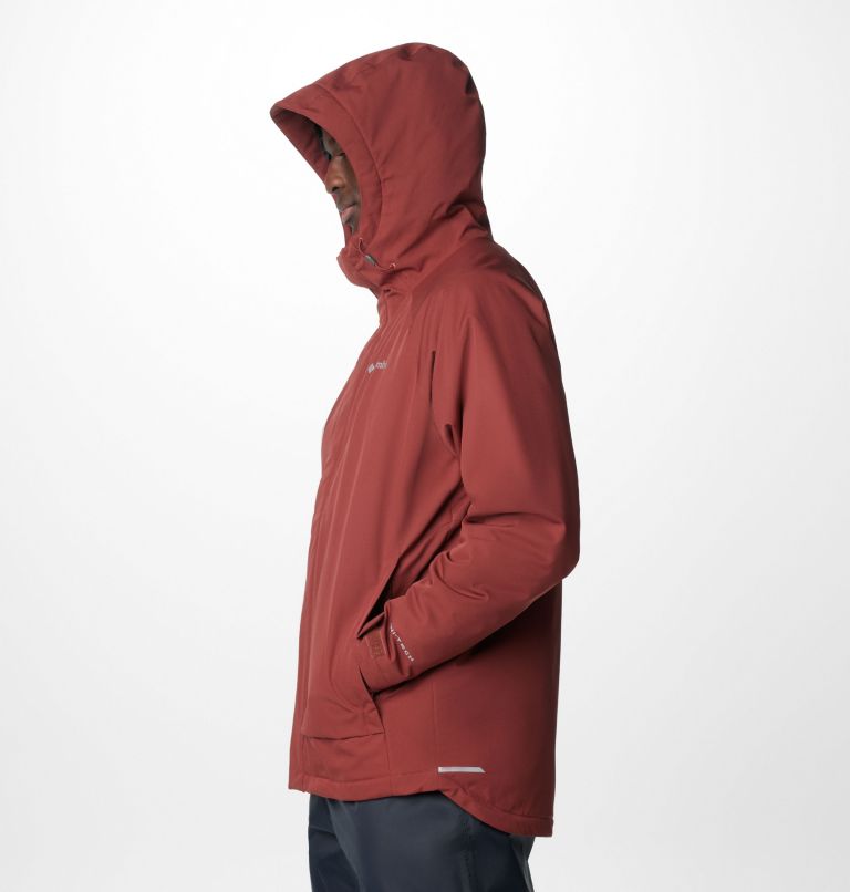 Men's Black Mesa Waterproof Jacket, Color: Spice, image 4