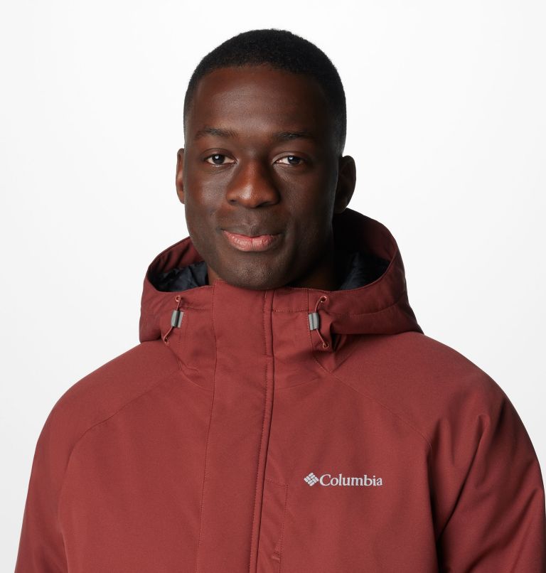 Men's Black Mesa Waterproof Jacket, Color: Spice, image 5