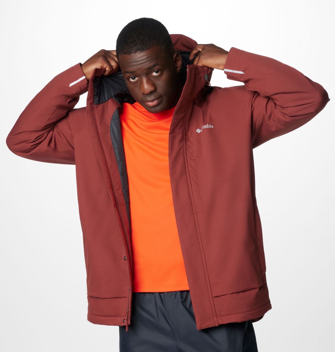 Men's Black Mesa™ Rain Jacket | 681 | L 11