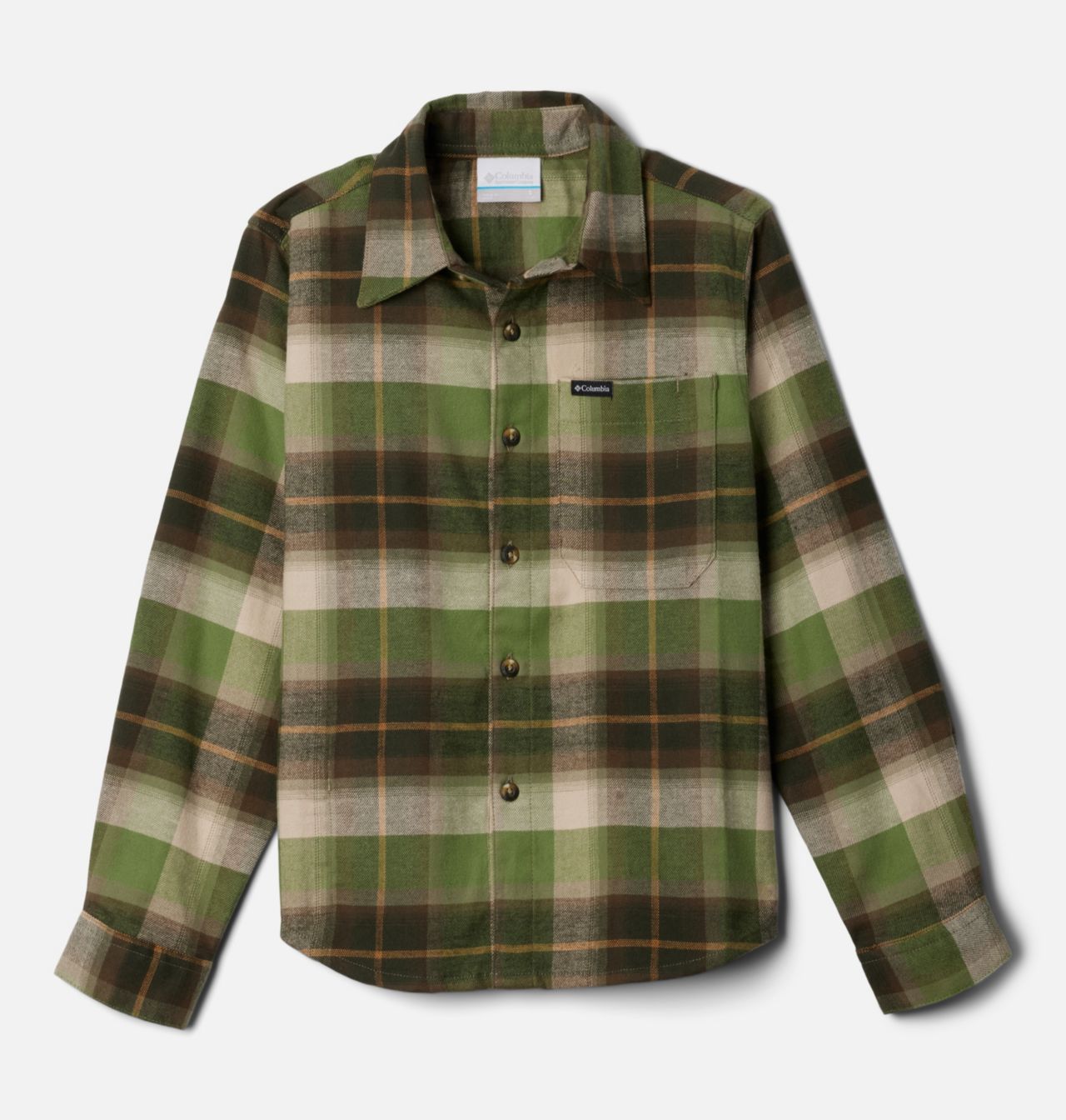 Boys' Cornell Woods™ Flannel Long Sleeve Shirt 1
