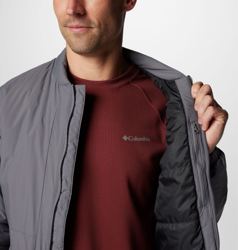 Men's Black Mesa Jacket - Tall, Color: City Grey, image 6