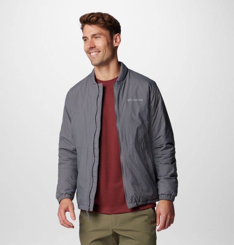 Men's Black Mesa Jacket - Tall, Color: City Grey, image 7