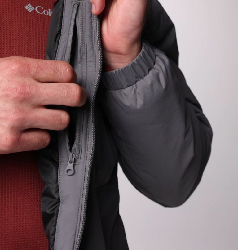 Men's Black Mesa Jacket - Tall, Color: City Grey