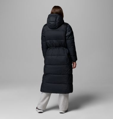 Women's Puffect II Long Puffer Jacket, Color: Black, image 2