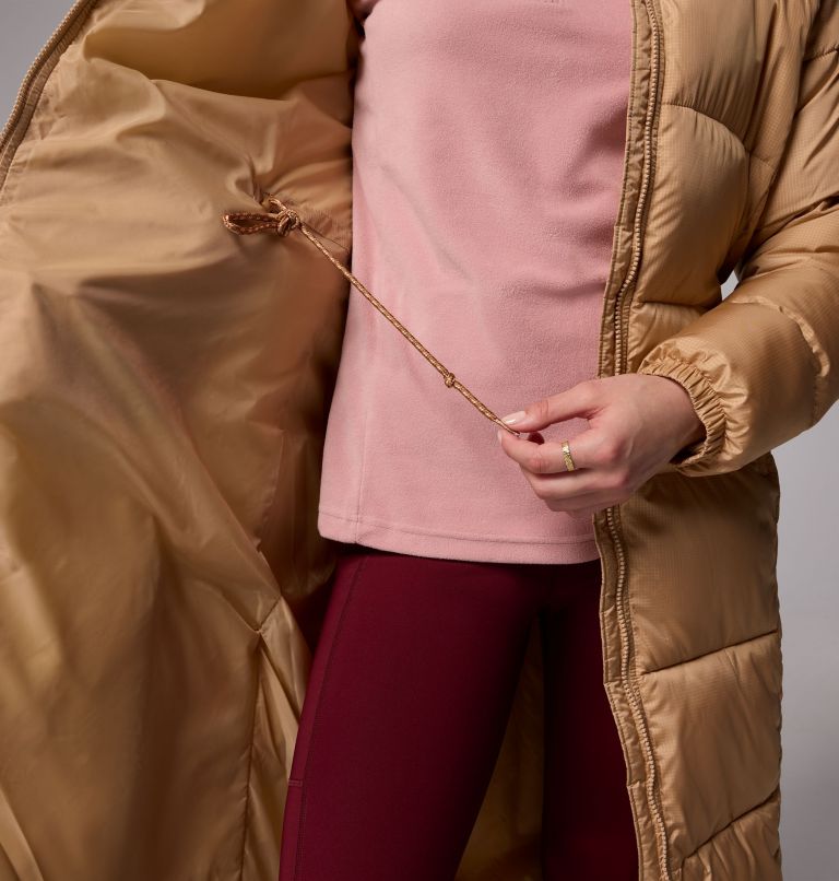 Women's Puffect II Long Jacket, Color: Canoe, image 6