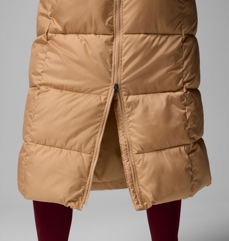Women's Puffect II Long Jacket, Color: Canoe, image 9